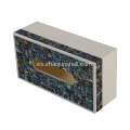 Abalone Shell mosaico tejido Box Hotel